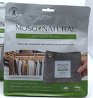 3pk- Moso Natural Air Purifying Bag  100  Premium Bamboo Charcoal  Unscented