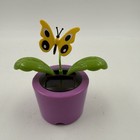 Solar Powered Dancing Bobble Head Toy Butterfly