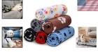 Multi-functional Pet Blankets     6 Pack Paw Print Fleece For Kittens   Puppies