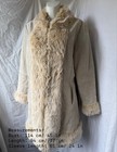 Suede Coat Faux Fur Trim Jacket Penny Lane Coat Boho Shaggy Leather Coat