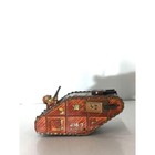 Wakimura Wind-up Tin Tank Brown Vintage Japan Made Tinplate Toy 1950s Used Authe