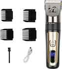 Pet Clippers Professional Heavy Duty Trimmer Thick Hair Dog Grooming Kit