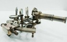 J scott Antique Sextant Nautical Brass Astrolabe Working Marine Vintage Box Gift