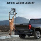 Truck Hitch Deer Hoist Game Hoist 400lbs With Lifting Winch Adjustable Height