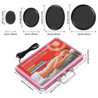 20pcs kit Hot Massage Volcanic Basalt Stone Rock Spa Oiled Massager   Warmer Box