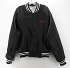 Vintage Dale Earnhardt Jacket Men Large Black Nascar Gm Goodwrench Racing Satin 