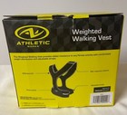 Athletic Works Weighted Walking Running Vest 4lb Weight 