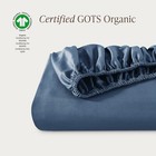 Bare Home Organic Cotton Sateen Fitted Sheet - Smooth Sateen Weave