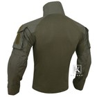 Krydex Gen3 Combat Shirt Long Sleeve W Elbow Pads Tops Army Ranger Green Airsoft