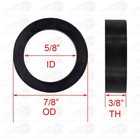  20-pk  Premium Epdm Rubber Gasket For  5 8 od Sight Glass  high Quality 