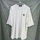 Playboy Golf Mock Neck Active Shirt Tournament Moisture Wick Quick Dry Lrg New