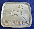 Vintage John Deere Advertising Sign tractor Plaque sign aluminum