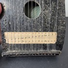 Vtg Or Antique Chord harp Zither Made In Czecho-slovakia  missing 2 Strings