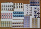 Us Stamps Glassine Collection - Mnh Lot W many Plate   Zip Blocks - Fv  153 68