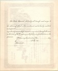 The Parah Gold Mining Company Unused Stock Certificate Cripple Creek Colorado
