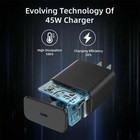 45w Usb Type C Super Fast Wall Pd Charger   6ft Cable For Samsung S22 Ultra S23