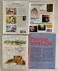 Lot Of 4 Art Books Water Color Painting With Light Color Mixing Matching