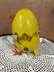 Vintage Japanese Shackman Mechanical Hatching Egg Tin 1960 s
