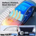 Magnelex Car Windshield Sunshade   Innovative No-light-pass Technology For Maxim