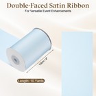 Double Faced Satin Ribbon  4 Inch X 10 Yard  Sky Blue - Satin Ribbon