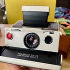 Vintage Polaroid Sx-70 Land Camera Model 2 White Instant Film Untested 