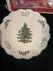 2 Spode Christmas Tree  8    Fluted Dish Holiday Serving Bowls 
