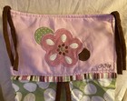 Cocalo A Lamode Pink Green Diaper Stacker Flowers Polka Dots Baby Crib Nursery