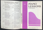Vtg Song Book  Piano Lessons Level 1   Bastien  1976 - Ships Free