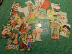 Vtg Scrapbook Album Photos  Clippings  Greeting Cards 1940s Letters Some Ww2 Mix