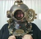 Us Navy Antique Helmet Full Size Divers Diving Helmet Scuba Mark V Gift