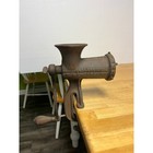 Antique Enterprise Mfg Co Meat Chopper  10 1884 Cast Iron Manual Grinder Pa