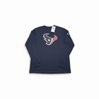 New Nike Houston Texans Nfl Team Logo Long Sleeve T-shirt Small Nwt