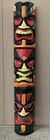 Triple Face Tiki Mask Totem Wall Decor Carved Teak Warrior Tribal Sculpture 40   