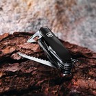Victorinox Swiss Army Swiss Champ Pocket Knife Black  91mm