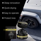 Tire Coating Paste Tyre Retreading Nourish Cream Wheel Cleaning Refurbish Wax