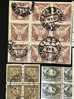 World Wide - Lot Of Blocks - Used And A Few Mnh - Some With Minor Damages