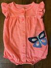 Baby Girl Clothes Lot 3 Months Rompers Outfits Summer Bundle Butterflies Heart