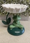 Bath   Body Works Meditating Frog 3 Wick Candle Holder New 