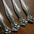 8 Butter Spreaders Mystic 1903 Rogers Silverplate International Nouveau Floral