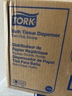 Tork 59tr Twin Standard Roll Toilet-tissue Dispenser    Dark  smoke  Cover