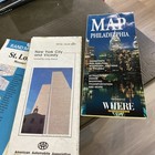 Large Lot Of 31 - Vtg Maps Road Forest National Park Hunting Camping Emphimera