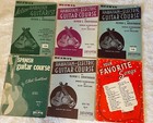 6 Belwin Hawaiian And Electric E 7th Tuning Guitar Course Book 1 2 3 4 Lot