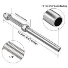 T316 Stainless Steel Swage Threaded Tensioner End Fittings 3 16  Cable Railing