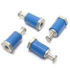 Concord Electronics 1127-01-1516 Insulated Turret Solder Terminal  4-40  25pcs