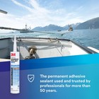 3m Marine Adhesive Sealant 5200 06501 Permanent Bonding And Sealing For Boats