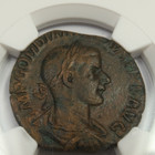 238-244 Ad Ngc Ancients Vf - Roman Empire - Ae Sestertius Coin  50770a