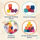     Baby Blocks     Stacking   Building Toys For Babies     10 Soft   Educational B   