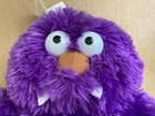 Vintage Applause Purple Monster Plush Halloween 10  Stuffed Animal