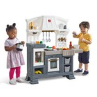 New Step2 Gilded Gourmet Gray Plastic Playset Kitchen Toy For Kids