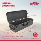 Skb Hard Protective Storage Case With Wheels For Equipment  Iseries  Dark Gray